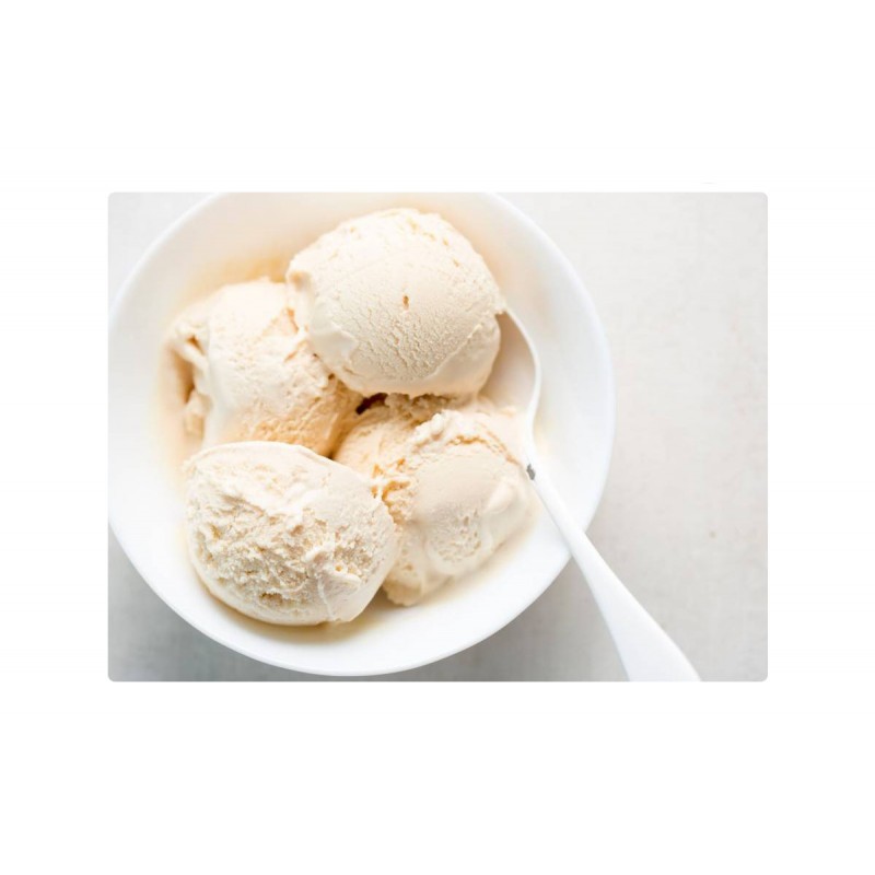 Crème glacée maison à la vanille